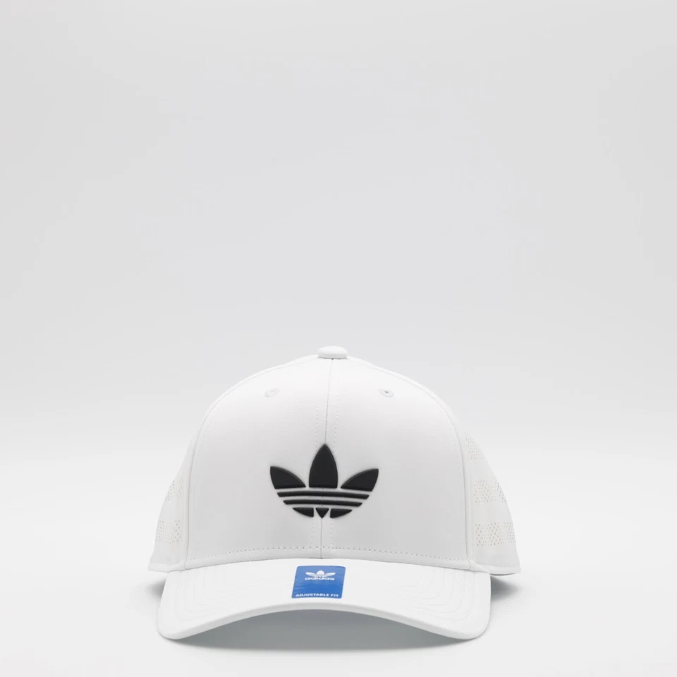 Adidas Originals Beacon 5.0 Men's Baseball Hat Cap OSFM White Adjustable Fit