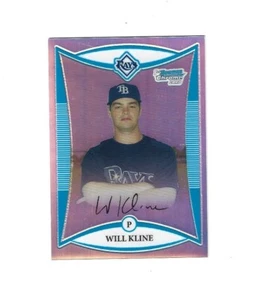 2008 Bowman Chrom Prospects Refraktoren #BCP236 Will Kline/500 RAYS - Bild 1 von 2