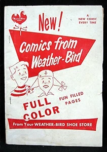 Vintage Weather Bird Shoe Store Adv Promotional Giveaway 1955 Mutt & Jeff Comic - Picture 1 of 3