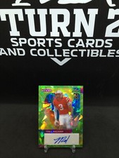 2023 Leaf Vivid Green Crystal /4 Trey Palmer RC Auto TAMPA BAY BUCCANEERS