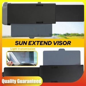 Visor Extender Sun Blocker Universal Anti-Glare Sun Visor Extender For Car SUV - Picture 1 of 11