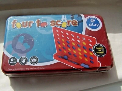 GAME, FOUR TO SCORE, DRAUGHTS, CONNECT FOUR, NEW, TRADITIONAL, SKILL, CHRISTMAS - Image 1 of 4