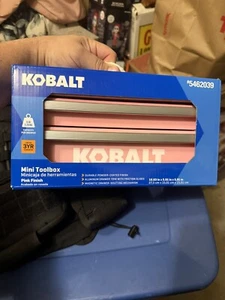 Kobalt Mini 🪛 Tool Storage Accessories Box 🧰 (Hard To Find!) Pink #5462039 🆕 - Picture 1 of 11