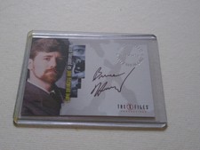 The X-Files Connections Bruce Harwood A-8 autograph card The Lone Gunmen