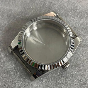 For NH35 NH36 Movement Sapphire Glass Stainless Dog Tooth Ring Watch Case 36MM - Picture 1 of 8