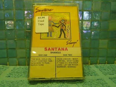 Santana Shango Cassette Tape TESTED IMPORT -EXTRA TAPES SHIP FREE - Image 1 of 3