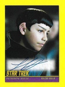 2017 Star Trek Beyond Classic Movie Design Autograph Lorenzo James Henrie "VL"