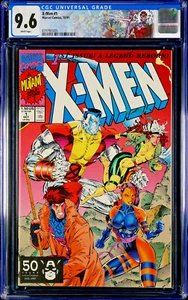 X-Men #1B (1991) CGC 9.6 🙂 ¡Nuevo estuche! ¡Etiqueta personalizada! ¡Blanco! ¡Primera aplicación Acólitos! - Imagen 1 de 2