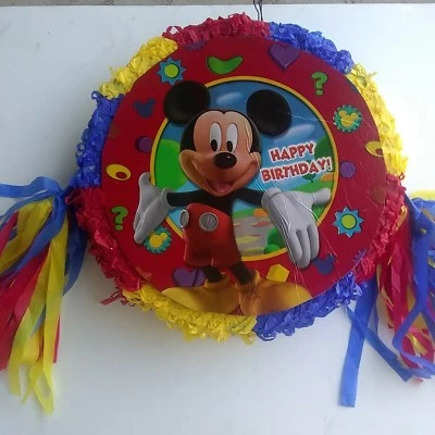 Mickey Mouse Pinata..Party Game Decoration Free Shipping - Image 1 of 2