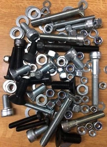 250No - 2000No, M6, BZP, S/C, SOCKET SCREWS, Inc CAP, CSK & BUTTON HEAD. - Picture 1 of 3