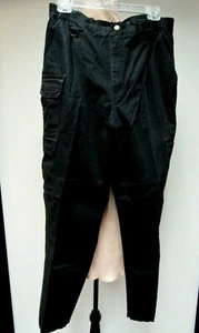 5.11 TACTICAL SERIES 64355 Cotton Cargo Pants Black 7 Pockets 32 1/2 x 31 10 EU - Picture 1 of 11