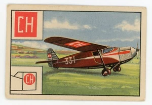 Cigarette Card Two German Aircraft Gold Saba Advertising - Picture 1 of 4