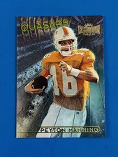 1998 Metal Universe Peyton Manning Colts Quasars Foil Rookie Insert Card #1
