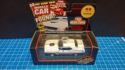 Road Champs 1:43 Diecast 1970 Plymouth Hemi Cuda - Blanco - #68606 Foto 1 de 3