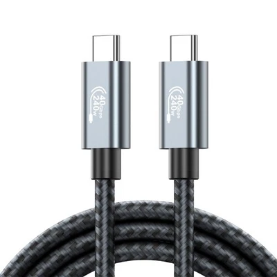 40Gbps USB4 TypeC Cable 240W 8K60hz for Easy Gaming and Efficient Data Cable - Image 1 of 4
