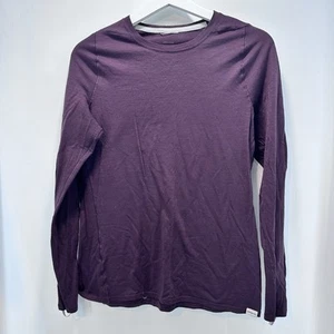Patagonia Women's Large L Merino Wool Blend Long Sleeve Crew Neck Running Hiking - Picture 1 of 7