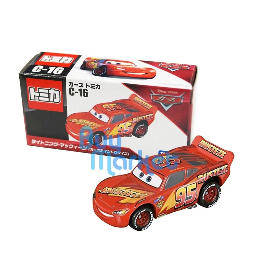 Tomica Takara Tomy Disney Mini PIXAR CARS 3 C-16 Lightning Mcqueen Diecast toy - Image 1 of 4