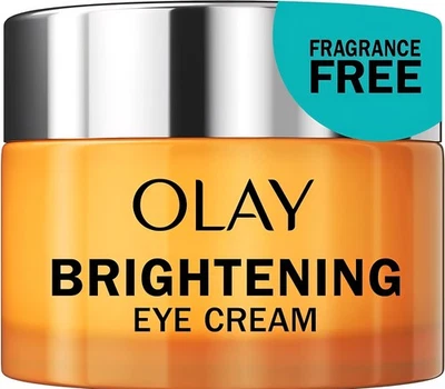 Olay осветляющий крем для глаз с витамином С без запаха 0,5 унции увлажняющий крем новый  - Изображение 1 из 4