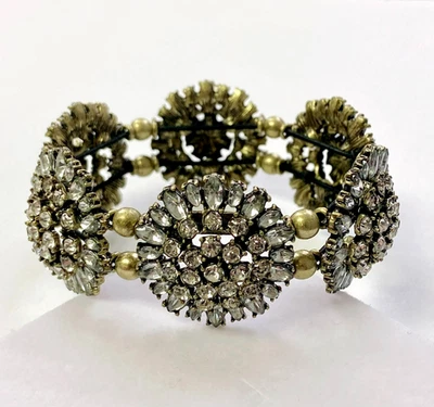 Pulsera de diente de león de cristal QVC BaubleBar Foto 1 de 4