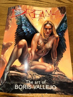 Dreams - The Art of Boris Vallejo 1999 Softcover  Erotic Art Book Fantasy Vtg - Image 1 of 4