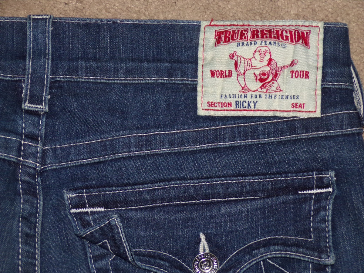 【23mJordan】 TRUE RELIGION 36インチ true religion jeans 36 straight | eBay