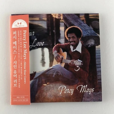 Percy Mays – Shine Your Love CD Mini-LP OBI 1976 Gospel AOR Soul Pop Reissue EX Foto 1 de 4