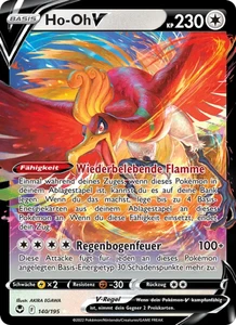 Ho-Oh V / Pokémon / Deutsch / Silberne Sturmwinde / 140/195 / SIT 140 / Holo - Bild 1 von 4