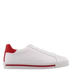 Rene Caovilla Xtra Crystal Low-Top Sneakers, Brand Size 36 ( US Size 6 ) - Picture 1 of 4