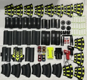 Vtg Grand Tourism Speedtrax Slot Car 4 Wheelers Race Track Controllers 60+ Pcs - Picture 1 of 14