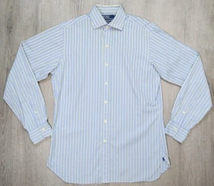 Vtg 1980s Polo Ralph Lauren Regent Classic Button Shirt (Hong Kong) MEDIUM 15/34 - Picture 1 of 8