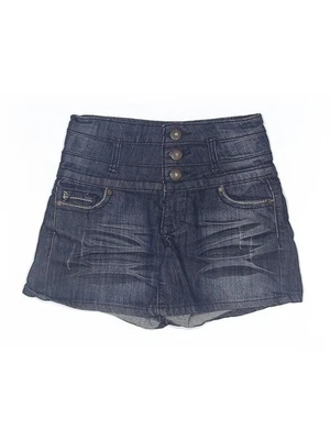 Shorts jeans azul feminino azul asfalto 0 - Imagem 1 de 2