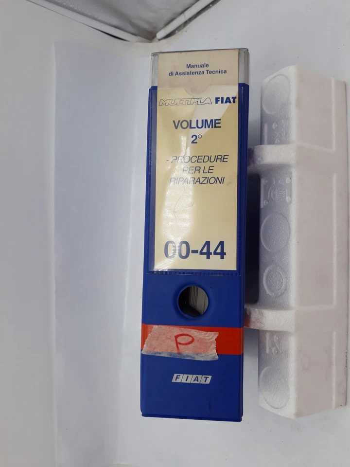 Manuale officina Fiat Multipla 2° volume procedure per le riparazioni ediz. 1998 - Immagine 1 di 4