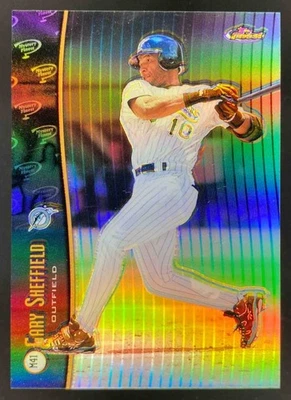 Gary Sheffield Sammy Sosa 1998 Topps Finest Refractor #M41 Foto 1 de 4