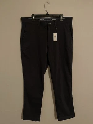 L.L. Bean Comfort Stretch Chino Pants Carbon Navy Blue - Men's 38x34 - New! - Image 1 of 4