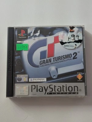 Gran Turismo 2 Platinum Game PS1 Playstation 1 Complete With Manual - Image 1 of 3