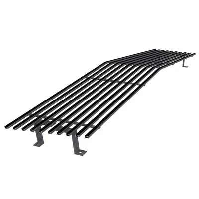 Se adapta a Chevy S-10/Blazer/S-15/Jimmy 1982-1990 superior de acero inoxidable negro rejilla Billet Foto 1 de 4