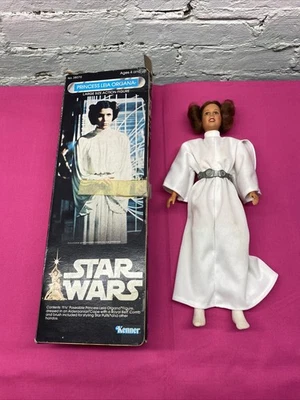 Figura de acción Kenner 1978 original Star Wars tamaño grande 38070 princesa Leia Organa Foto 1 de 4
