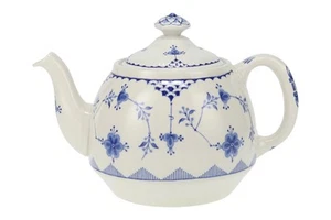 Furnivals - Denmark - Blue - Teapot - 141144G - Picture 1 of 5