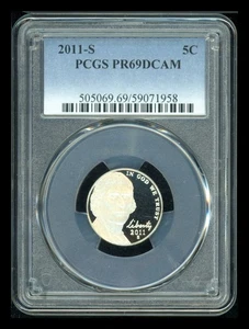 S Jefferson Nickel 2011 graduación profesional PR69 DCAM - Imagen 1 de 2