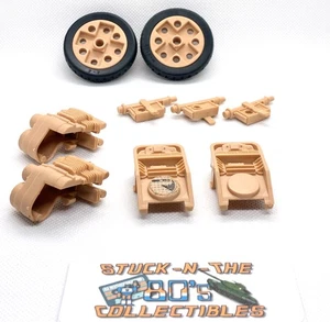 1986 GI Joe ARAH LCV Recon Sled 14 Piece Parts LOT Great Condition - Imagen 1 de 3