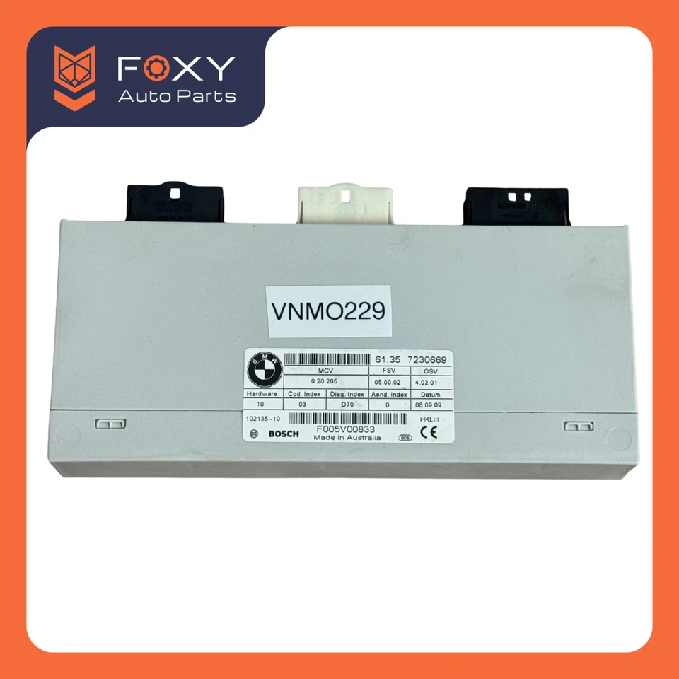 2007-2013 BMW X5 X6 E70 E71 Trunk Hatch Tailgate Lift Control Module OEM 7304626 - Image 1 of 4