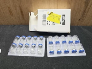 Ks-Tek sterile leere Fläschchen mit selbstheilender Injektionsöffnung, mit Aluminium 20 Stück - Bild 1 von 2