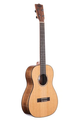 Brand Music Co. Solid Cedar Top Acacia, 4-String Ukulele, Right, Natural, Bar... - Image 1 of 4