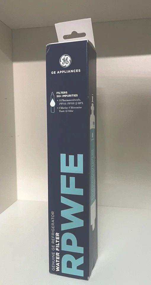GE Genuine RPWFE Refrigerator Replacement Water Filter (Sealed) - Image 1 of 1