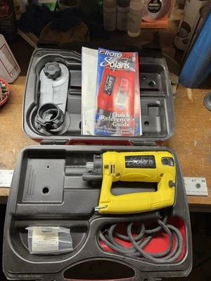 Rotozip Solaris Spiral Saw Power Tool SLS01 - Case, 1/4" Shank Flipbit - Tested - Image 1 of 4