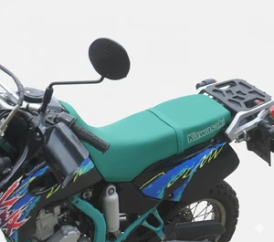 Seat Cover for KLX650 KLX650C – Green Synthetic Leather – Fast DHL Ship 🌎 - Picture 1 of 6