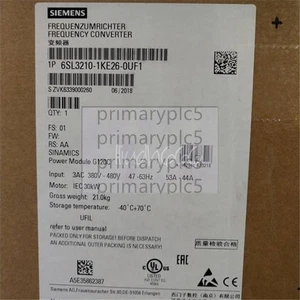 ONE NEW SIEMENS INVERTER 6SL3210-1KE26-0UF1 6SL3 210-1KE26-0UF1 - Foto 1 di 1