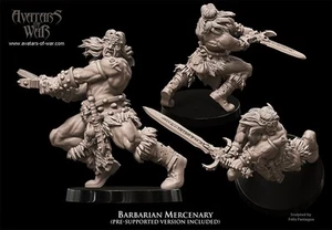 Chaos - Barbare maraudeur avec épée à deux mains - Foto 1 di 1