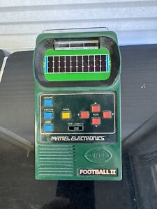 Electronic Football 2 Mattel Vintage 1978 Game Used Hong Kong Tested and Works!