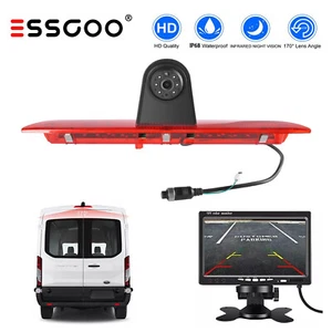 Rückfahrkamera Bremsleuchte Funk Kabellos Mit 7" Monitor Für Ford Transit 7 MK8 - Bild 1 von 16